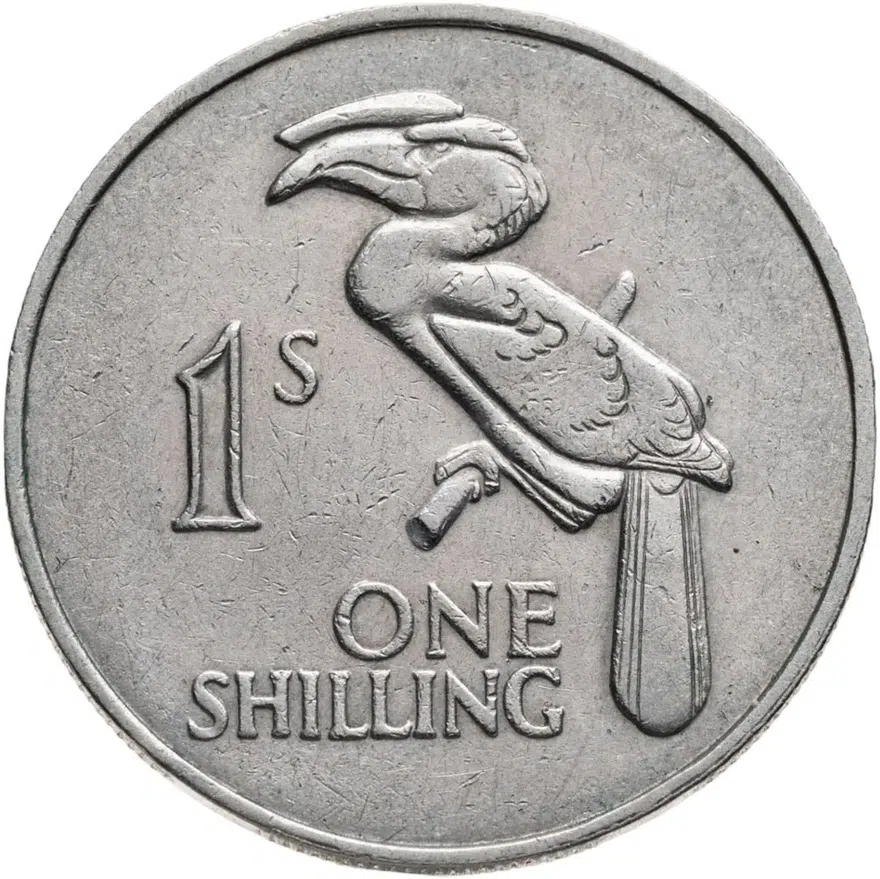 Замбия 1 шиллинг (shilling) 1964