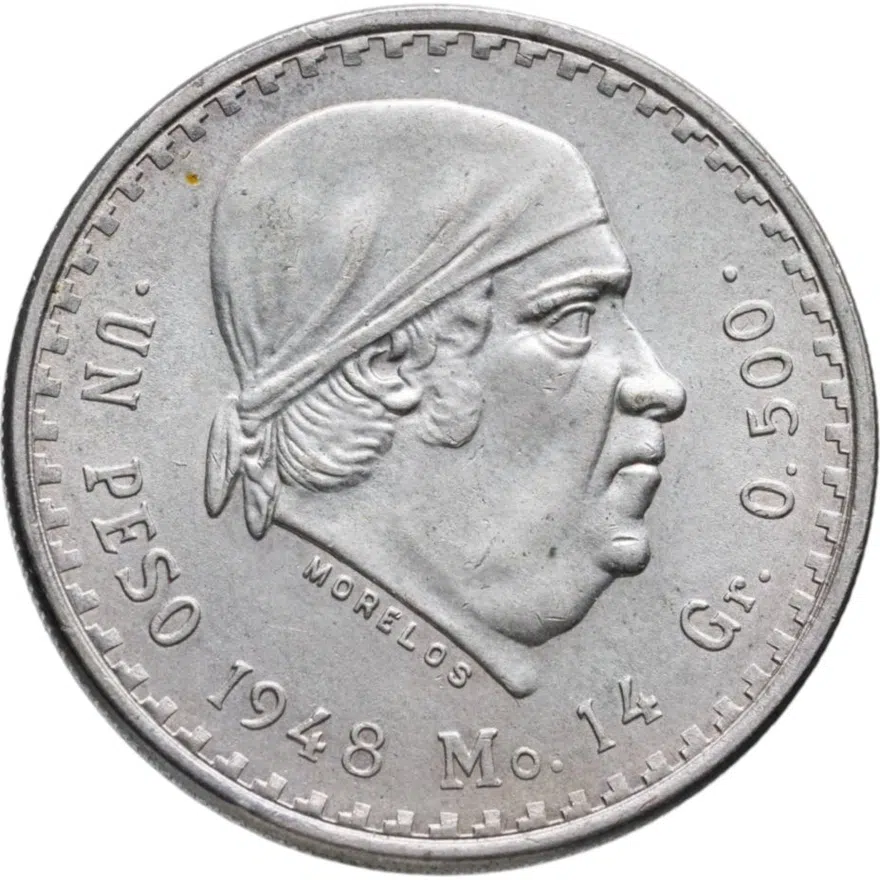 Мексика 1 песо (peso) 1948