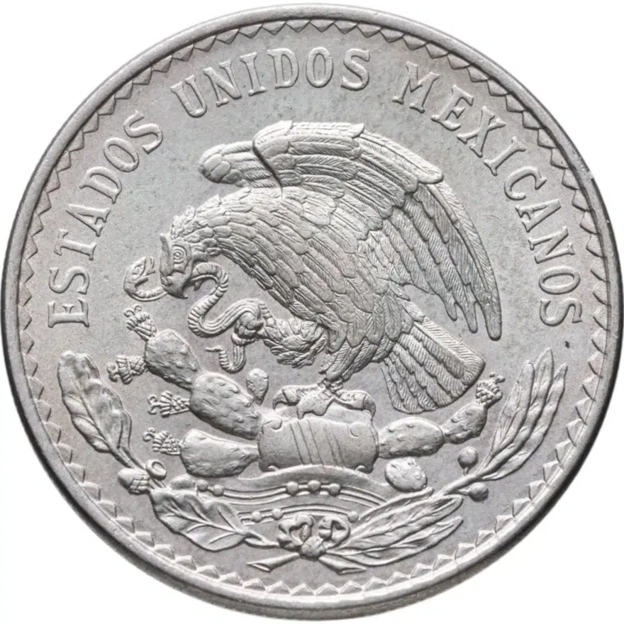 Мексика 1 песо (peso) 1948, реверс