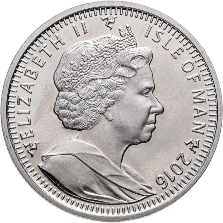 Остров Мэн 1 крона (crown) 2016 Кошки - гавана, реверс