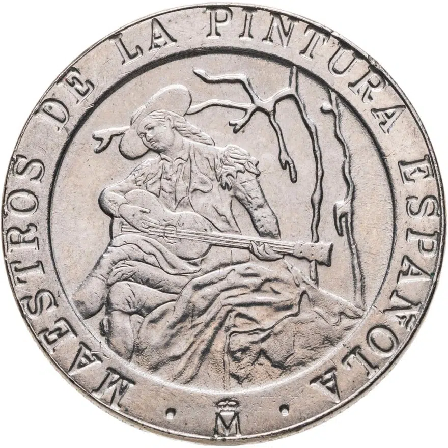 Испания 200 песет (pesetas) 1996 "Мастера испанской живописи - Мариано Фортуни и Рамон Байеу", реверс