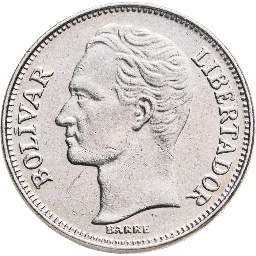 Венесуэла 1 боливар (bolivar) 1986