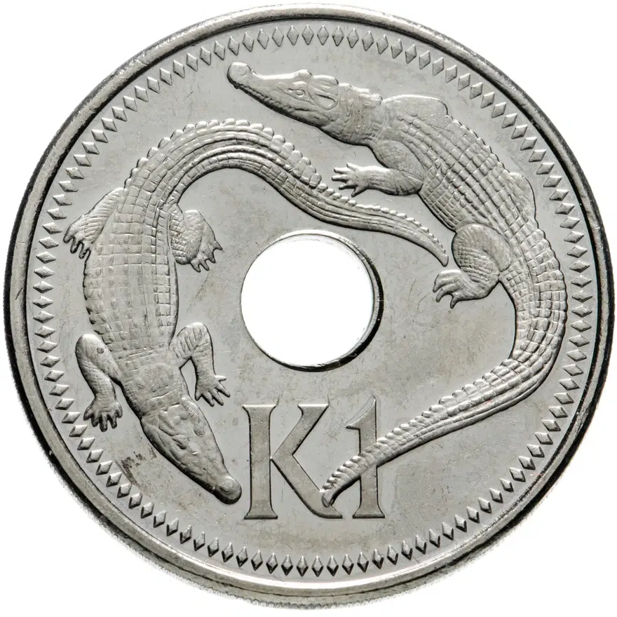 Папуа - Новая Гвинея 1 кина (kina) 2004