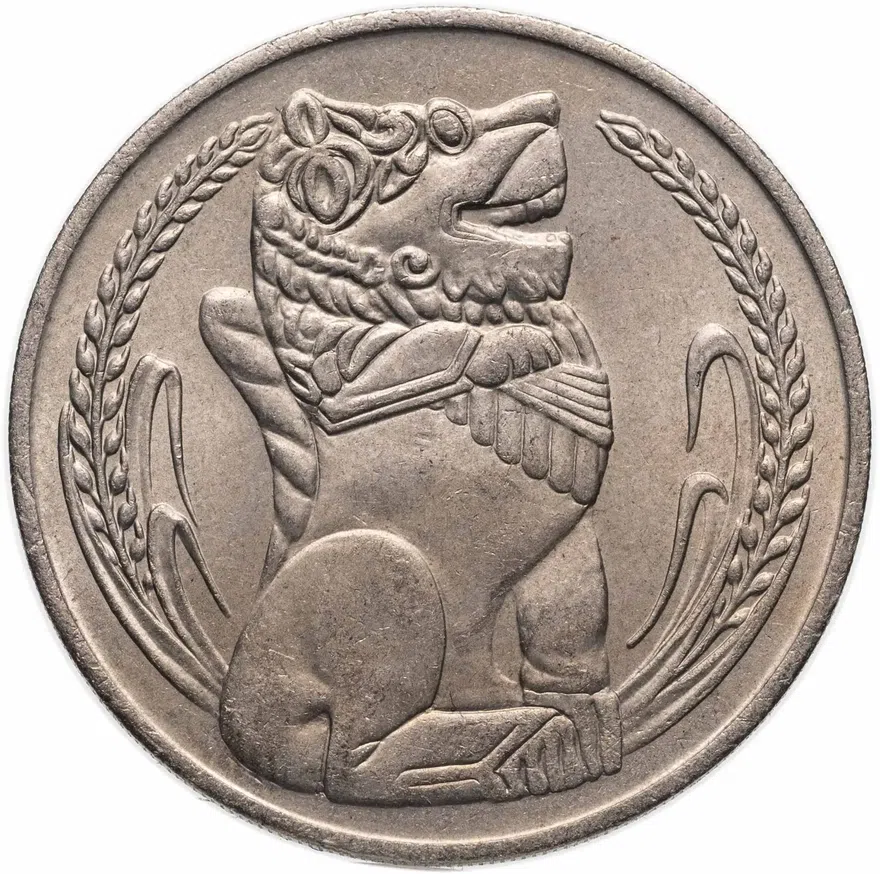 Сингапур 1 доллар (dollar) 1967
