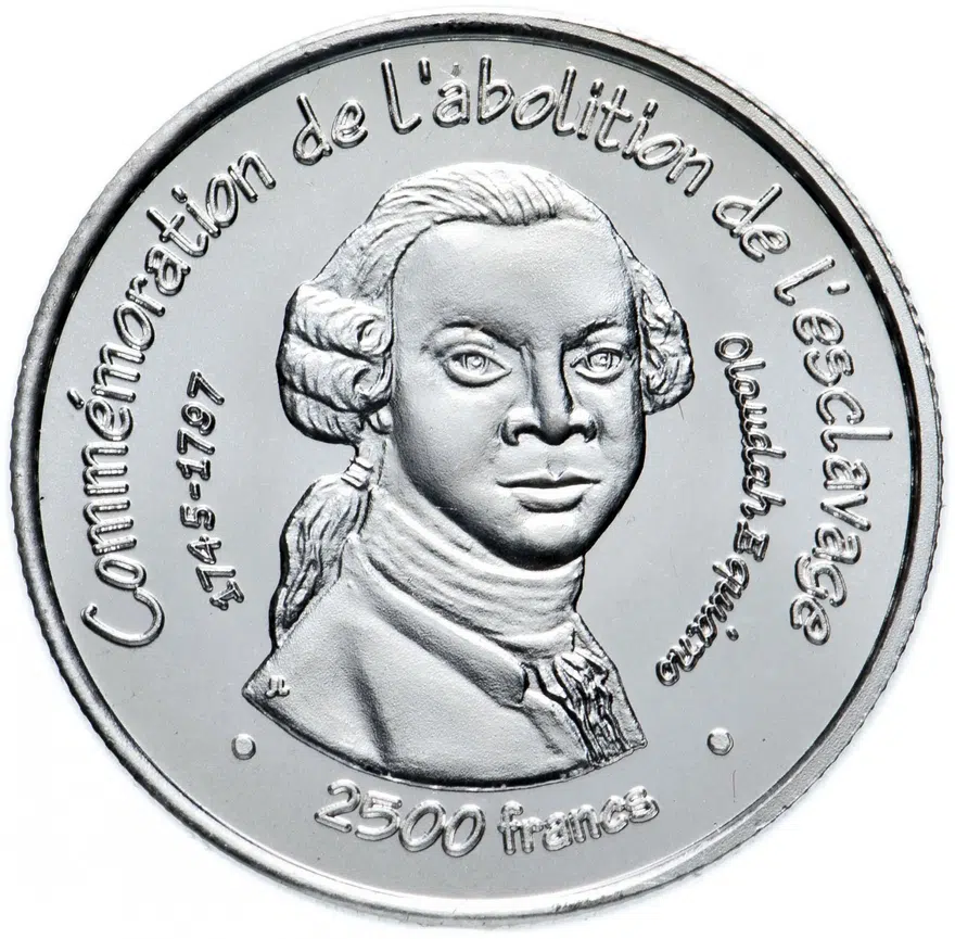 Бенин 2500 франков (francs) 2007 Фредерик Дуглас Мали