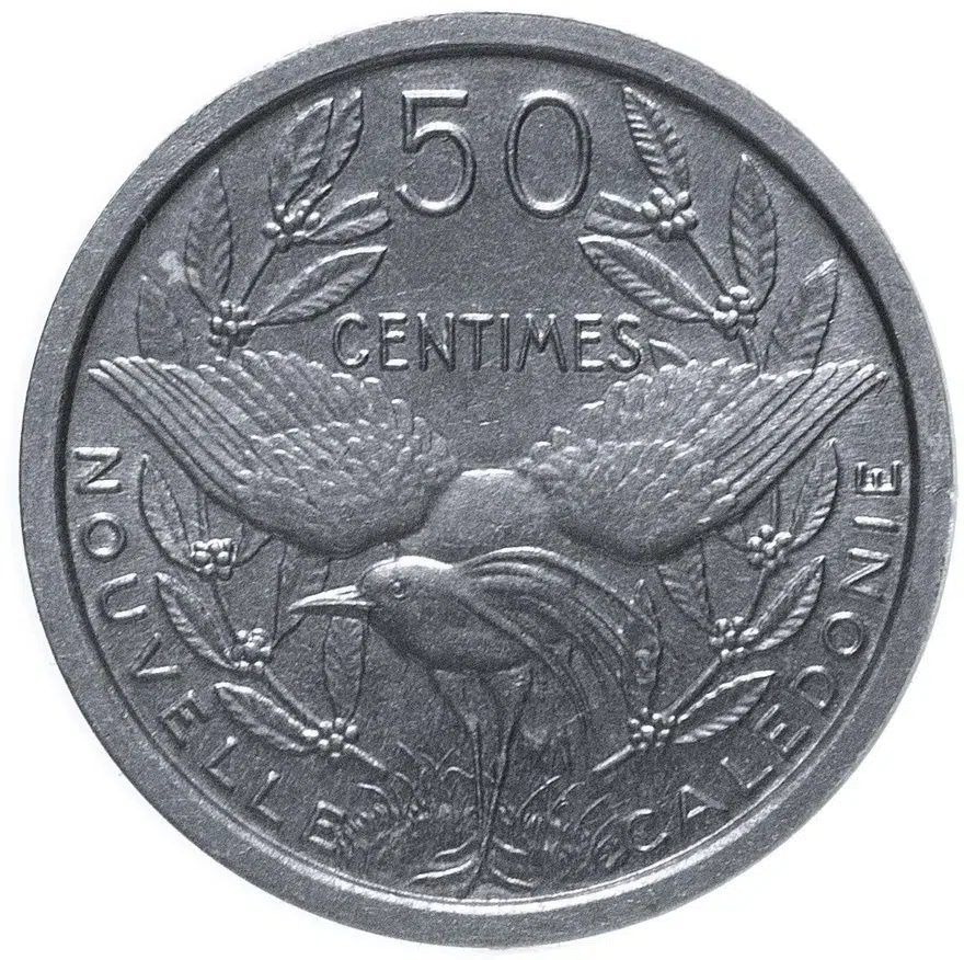 Новая Каледония 50 сантимов (centimes) 1949