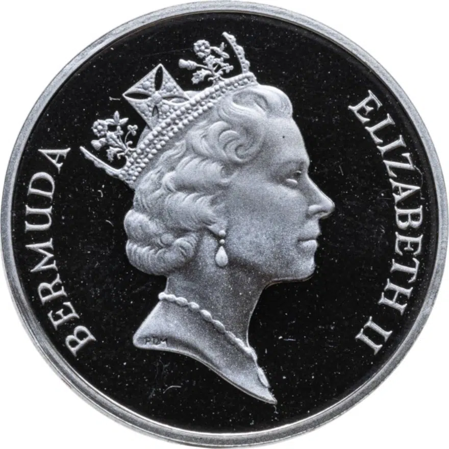Бермудские острова 5 центов (cents) 1995 Proof, реверс