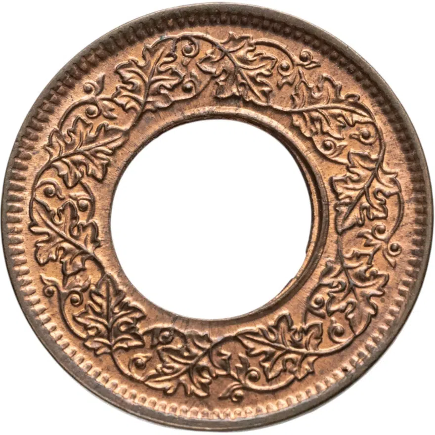 Индия (Британская) 1 пайс (pice) 1947   Без отметки монетного двора, реверс