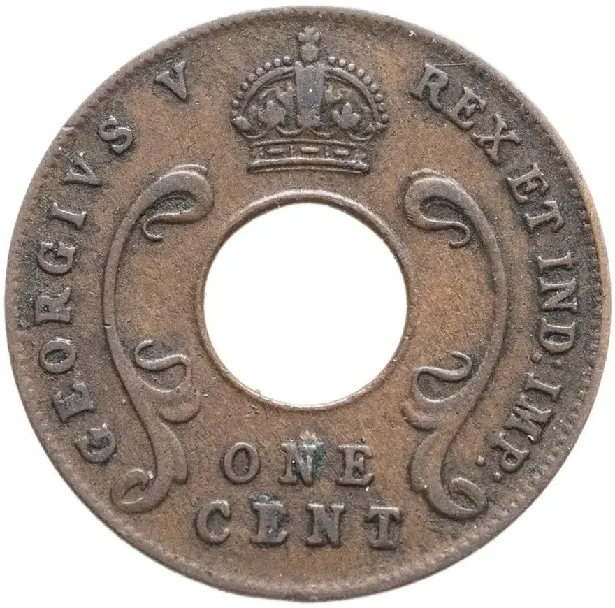 Британская Восточная Африка 1 цент (cent) 1930