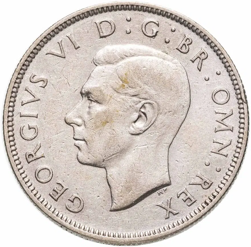 Великобритания 2 шиллинга (флорин, shillings) 1938, реверс