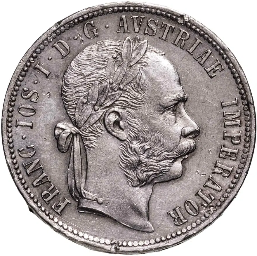 Австрия 1 флорин (florin) 1891, реверс
