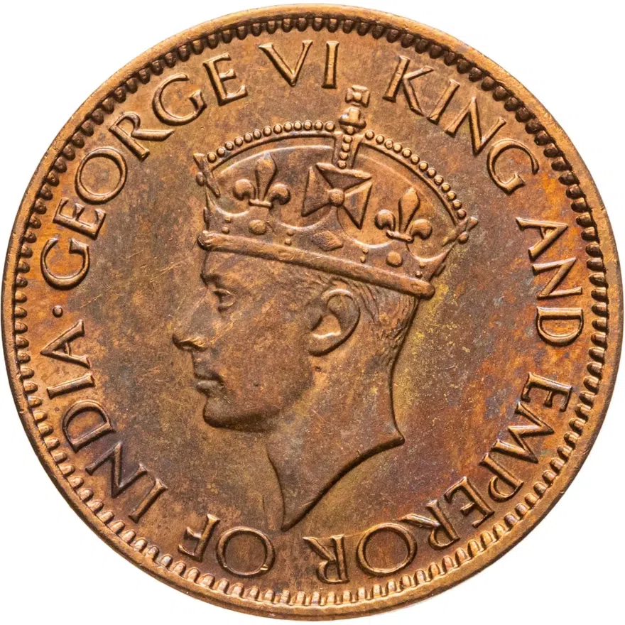 Цейлон 1 цент (cent) 1945