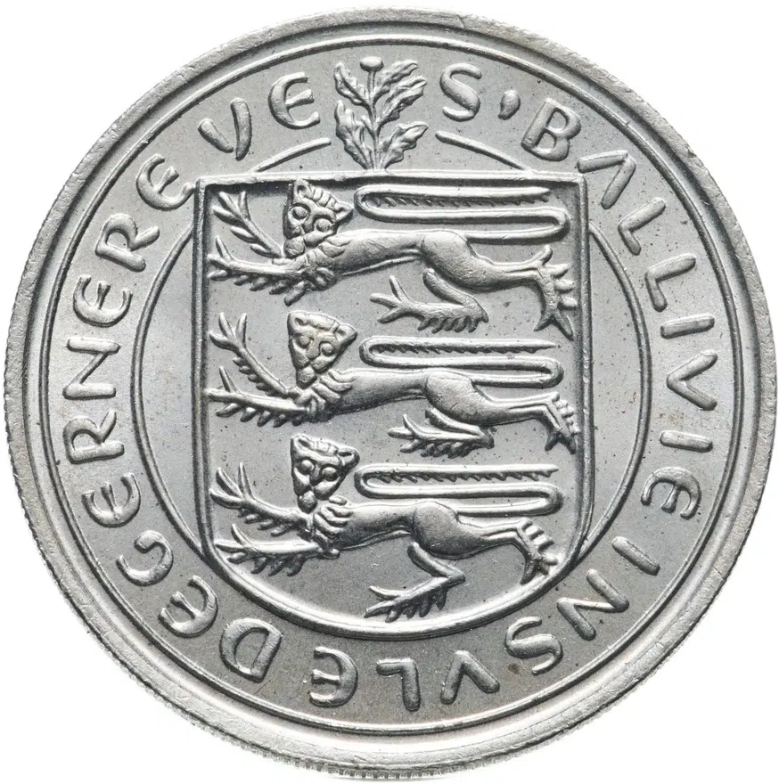 Гернси 10 новых пенсов (new pence) 1968, реверс