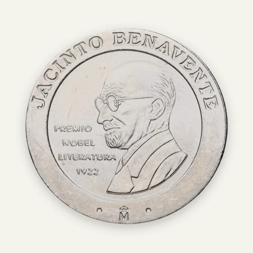 Испания 200 песет (pesetas) 1997 "Хасинто Бенавенте-и-Мартинес", реверс
