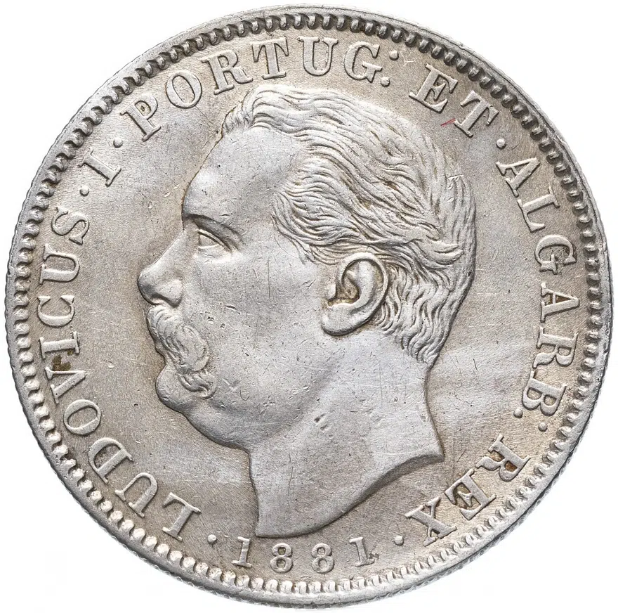 Индия (Португальская) 1 рупия (rupee) 1881