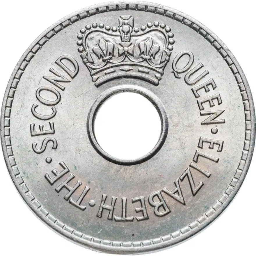 Фиджи 1 пенни (penny) 1954