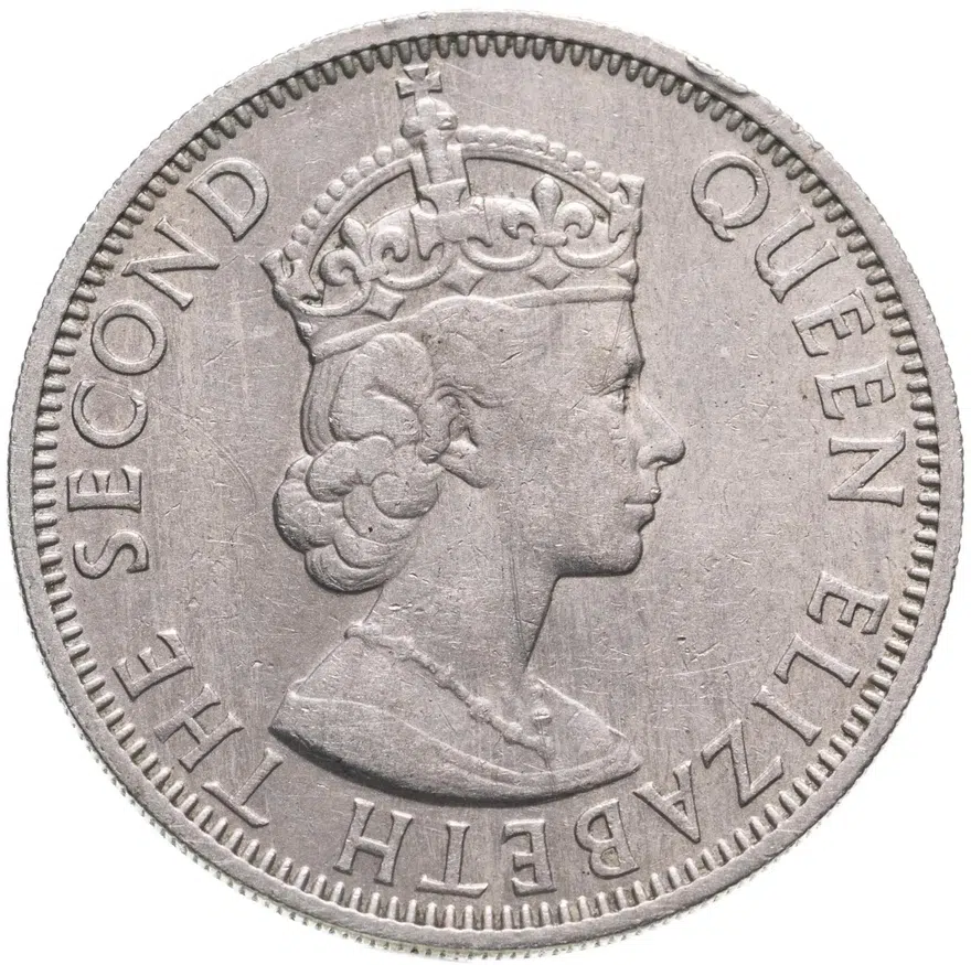 Британский Гондурас 50 центов (cents) 1962, реверс
