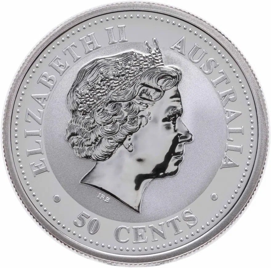 Австралия 50 центов (cents) 2003  Year of the Goat (год Козы), реверс
