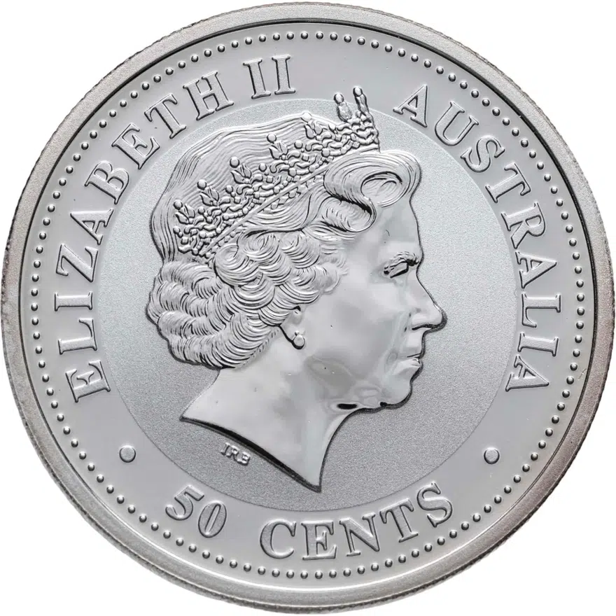 Австралия 50 центов (cents) 2005  Year of the Rooster (год Петуха), реверс