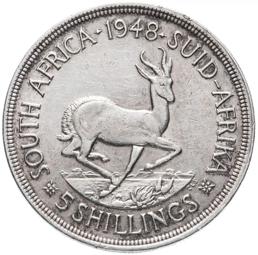 ЮАР 5 шиллингов (shillings) 1948