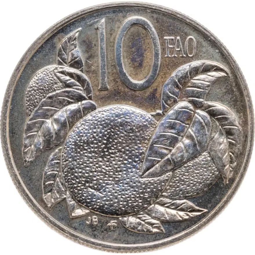 Острова Кука 10 центов (cents) 1979 ФАО Proof, реверс