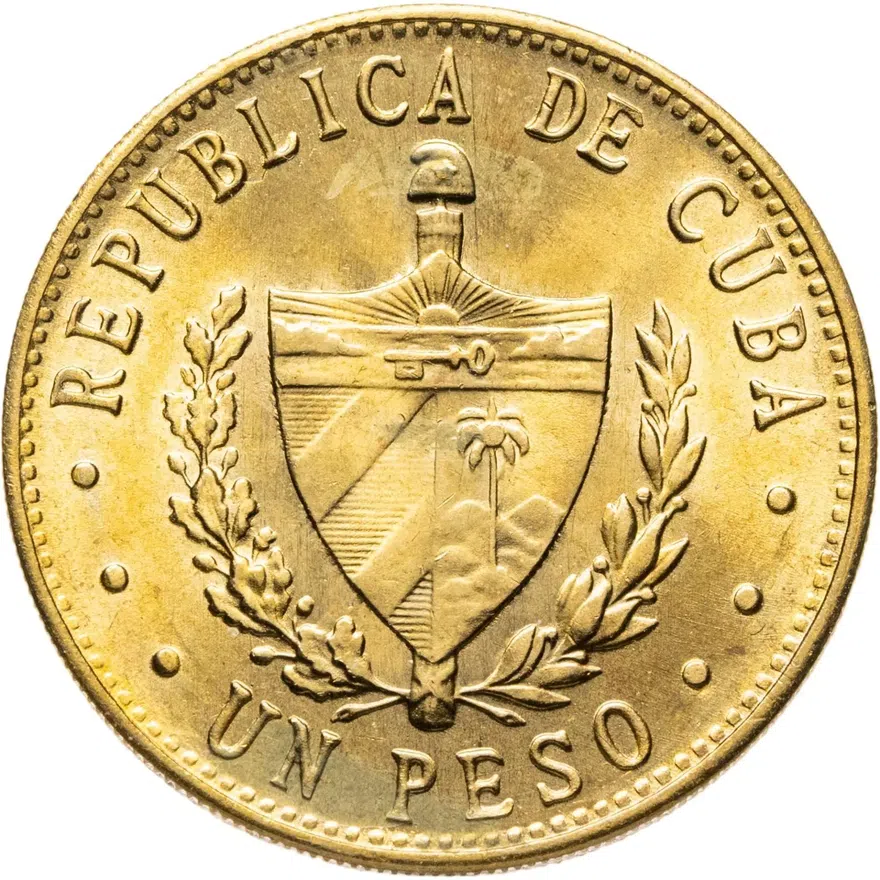 Куба 1 песо (peso) 1983