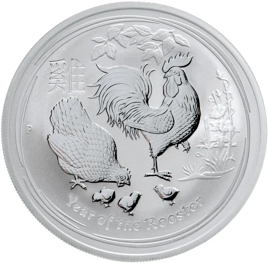 Австралия 1 dollar (доллар) 2017 P Year of the Rooster (год Петуха)