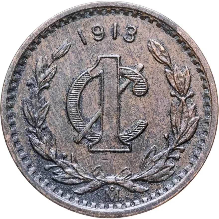 Мексика 1 сентаво (centavo) 1913