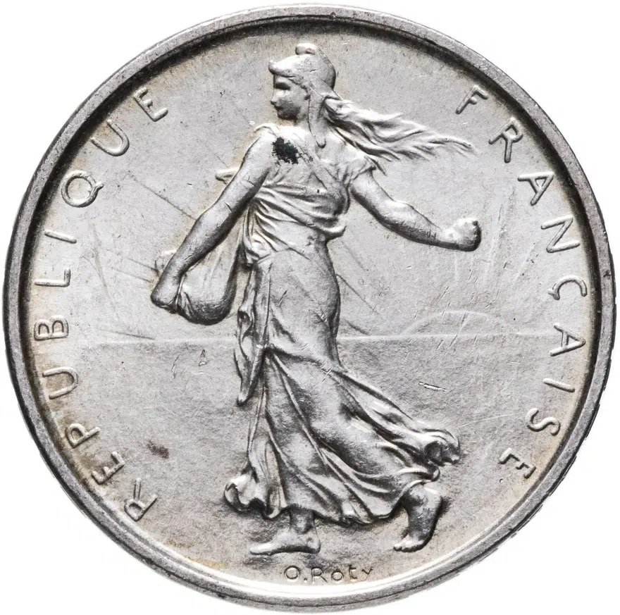 Франция 5 франков 1961