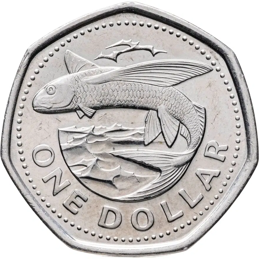 Барбадос 1 доллар (dollar) 2008
