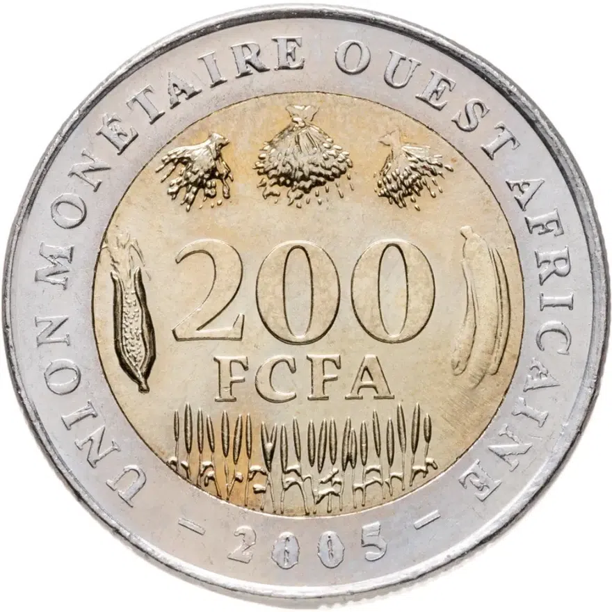 Западная Африка (BCEAO) 200 франков (francs) 2005