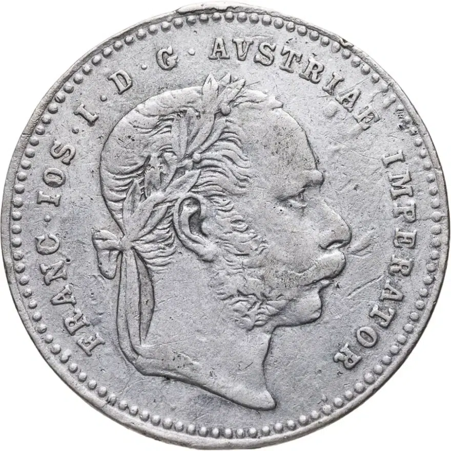 Австрия 20 крейцеров (kreuzer) 1870