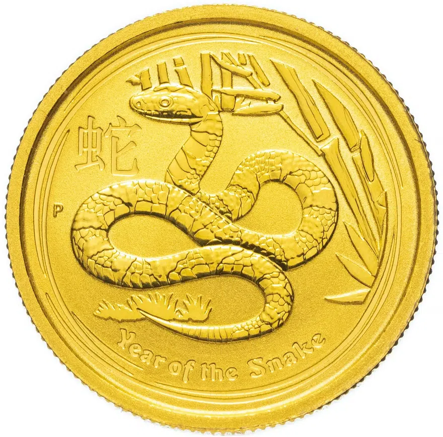 Австралия 25 dollars (долларов) 2013 P  Year of the Snake (год Змеи), аверс