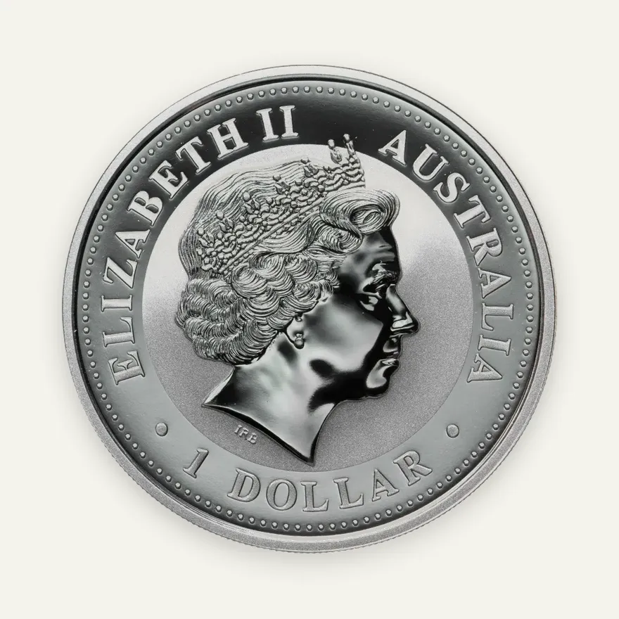 Австралия 1 доллар 2002 "Год лошади", реверс