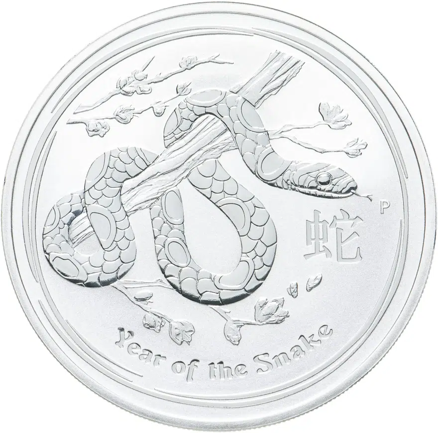 Австралия 1 доллар (dollar) 2013 "Восточный календарь - год змеи"