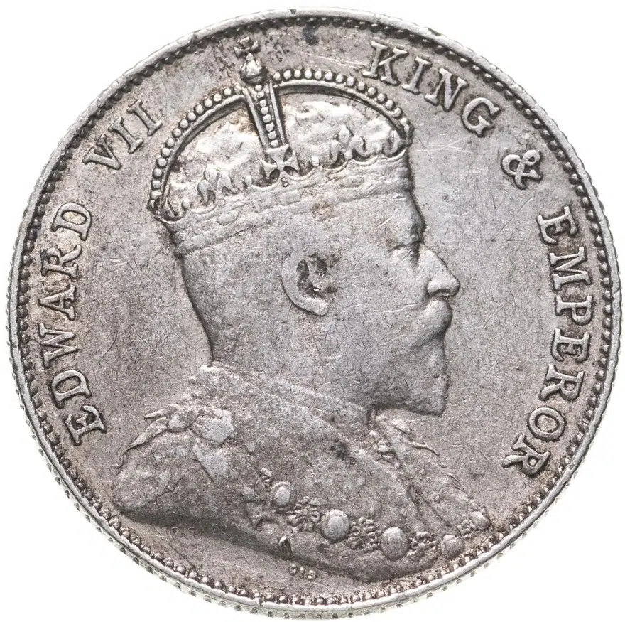 Стрейтс Сетлментс 20 центов (cents) 1910
