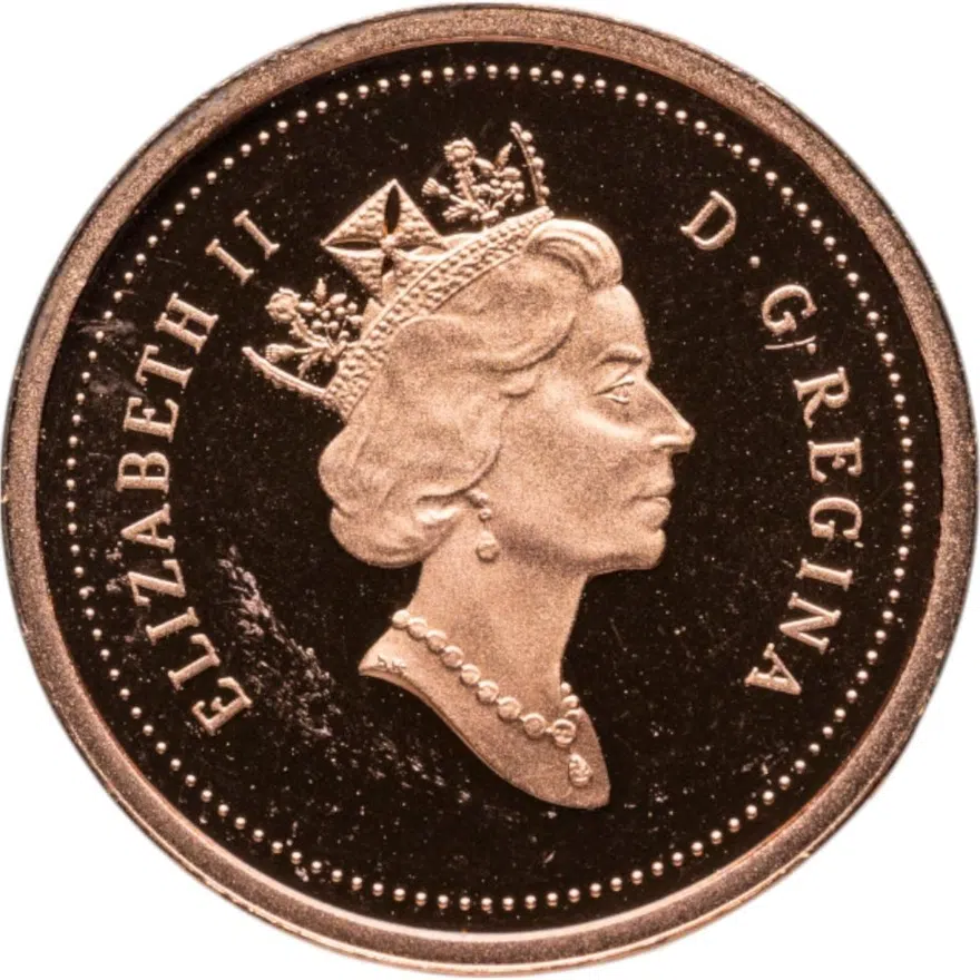 Канада 1 цент (cent) 1999, реверс