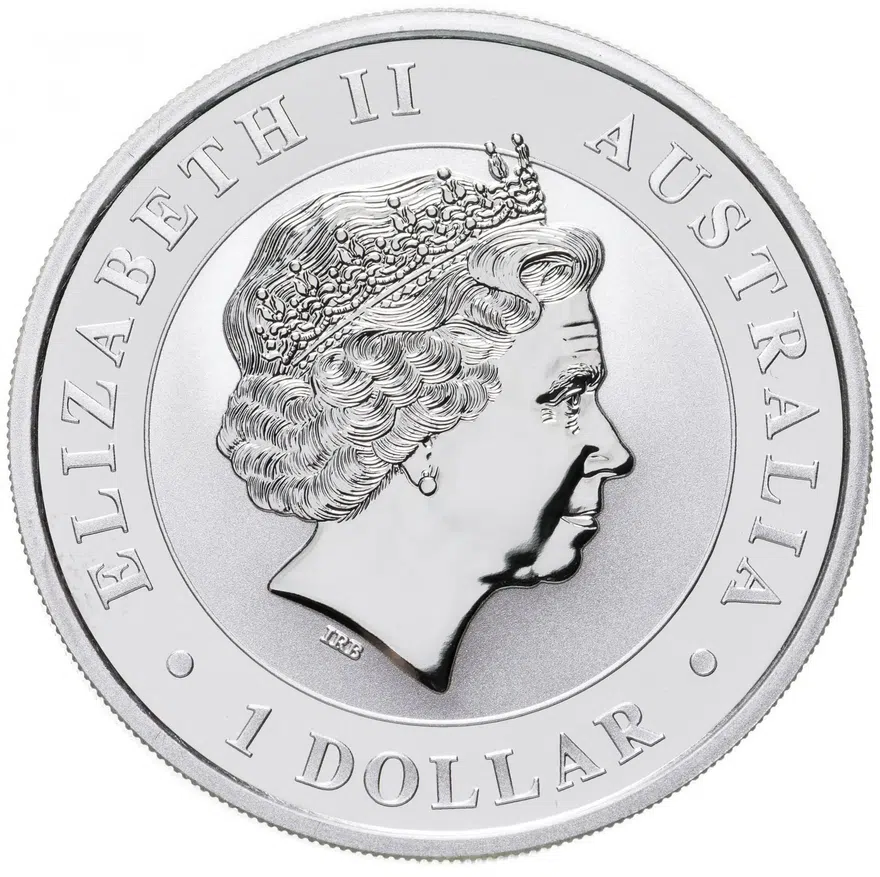 Австралия 1 доллар (dollar) 2017 P Australian Koala (коала), реверс