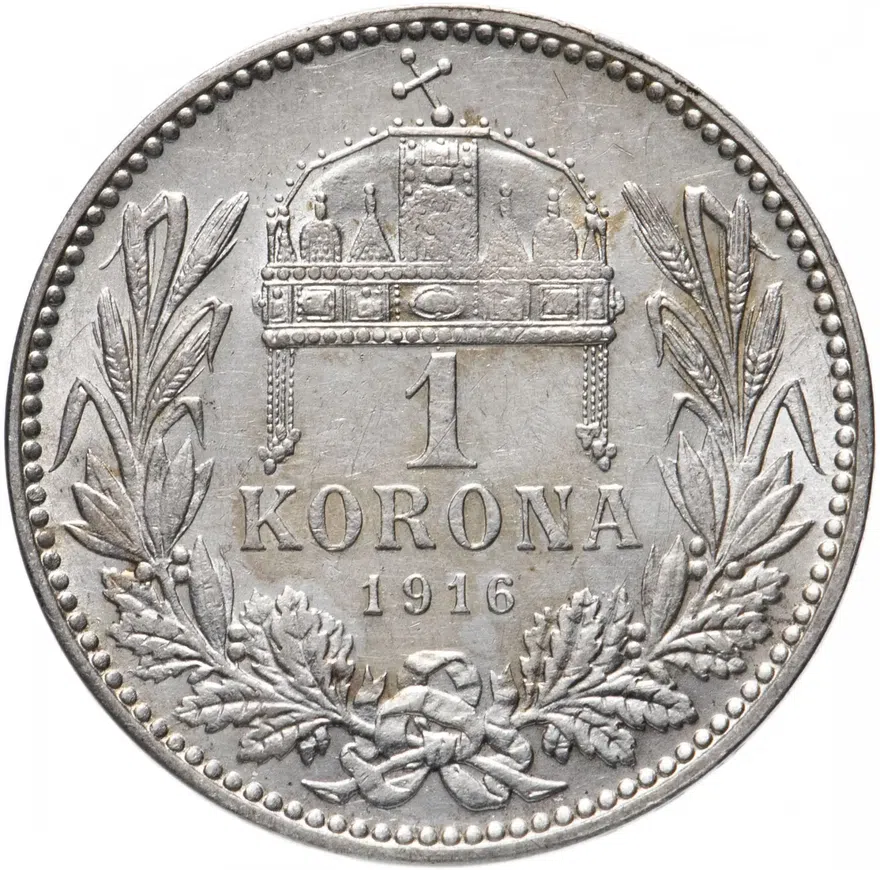 Венгрия 1 крона (crown) 1916