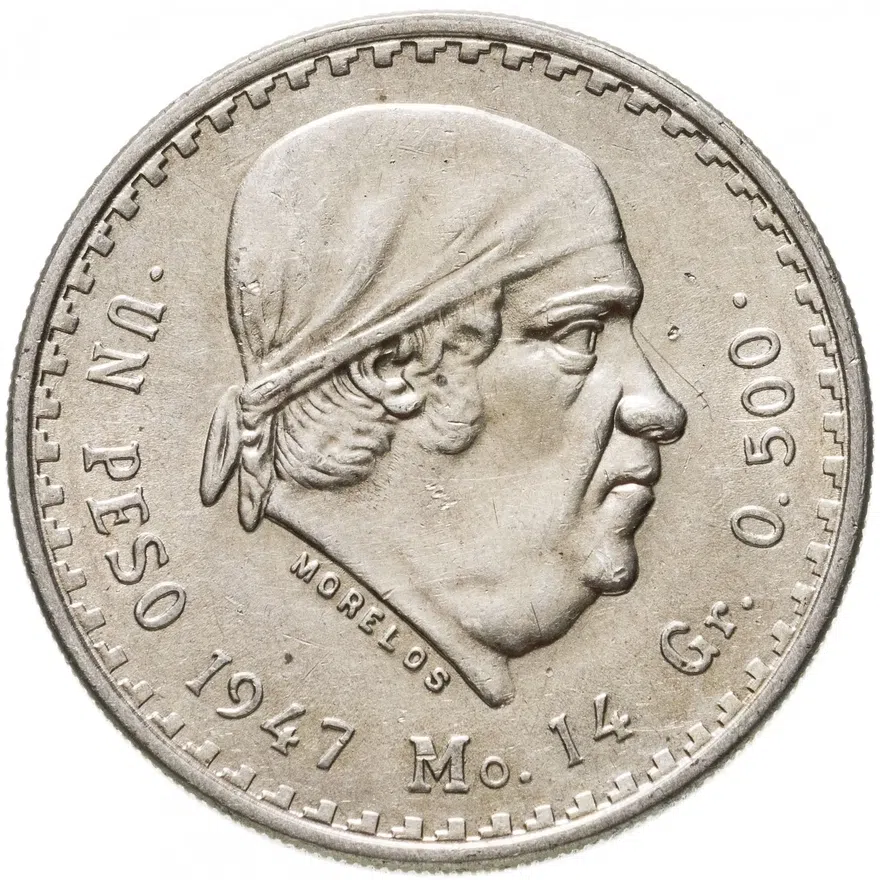 Мексика 1 песо (peso) 1947