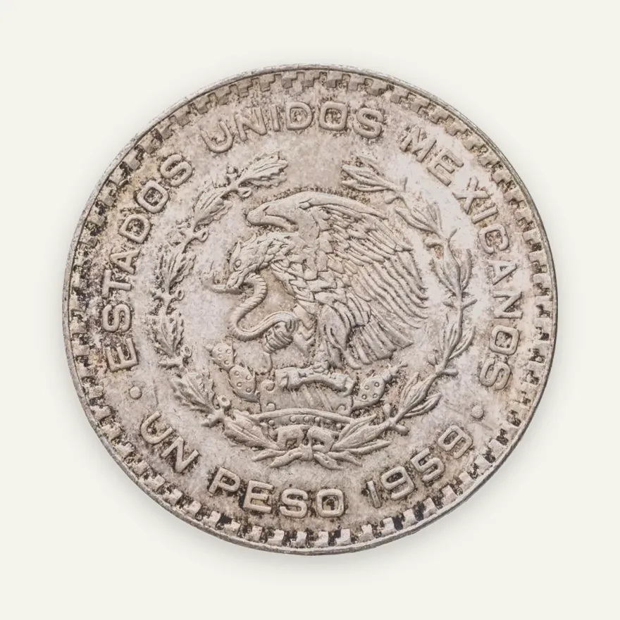 Мексика 1 песо (peso) 1959, реверс