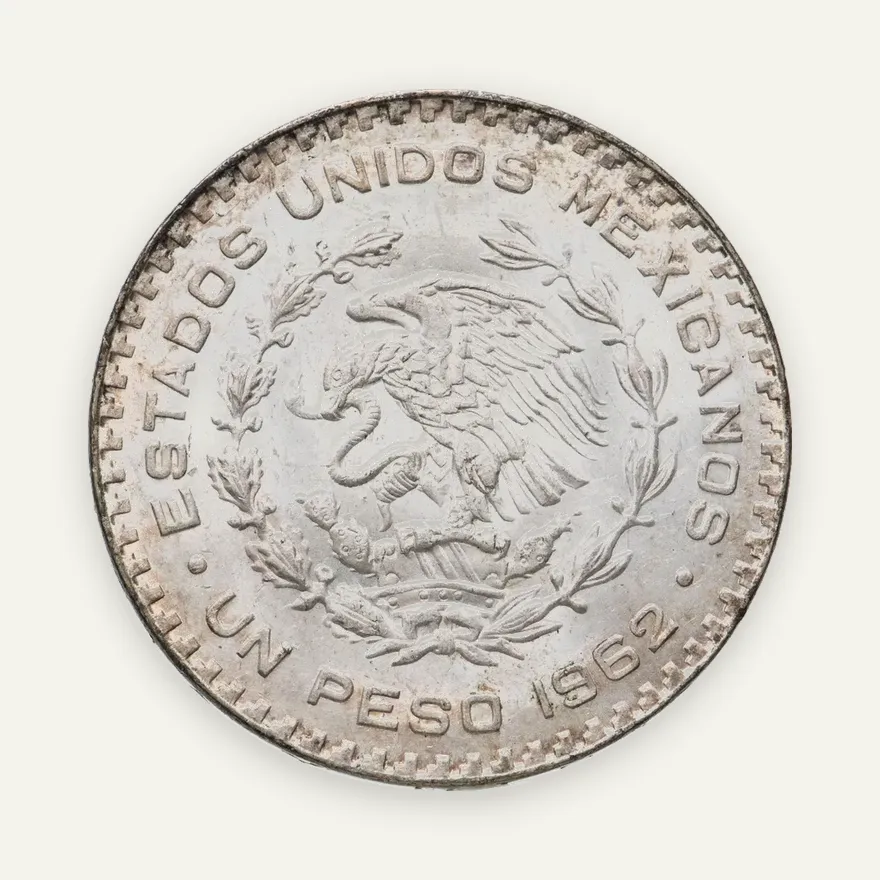 Мексика 1 песо (peso) 1962, реверс