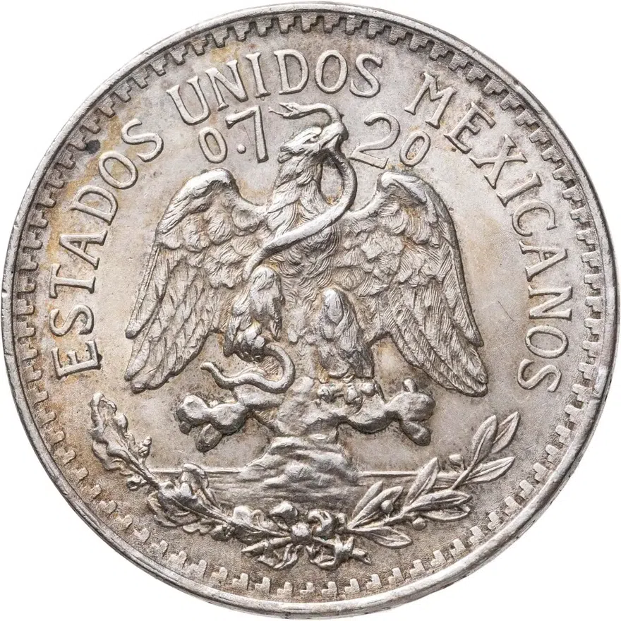 Мексика 50 сентаво (centavos) 1944