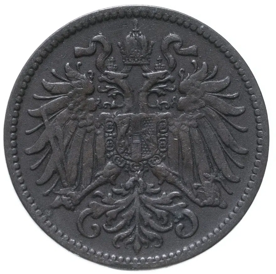 Австрия 2 геллера (heller) 1900, реверс