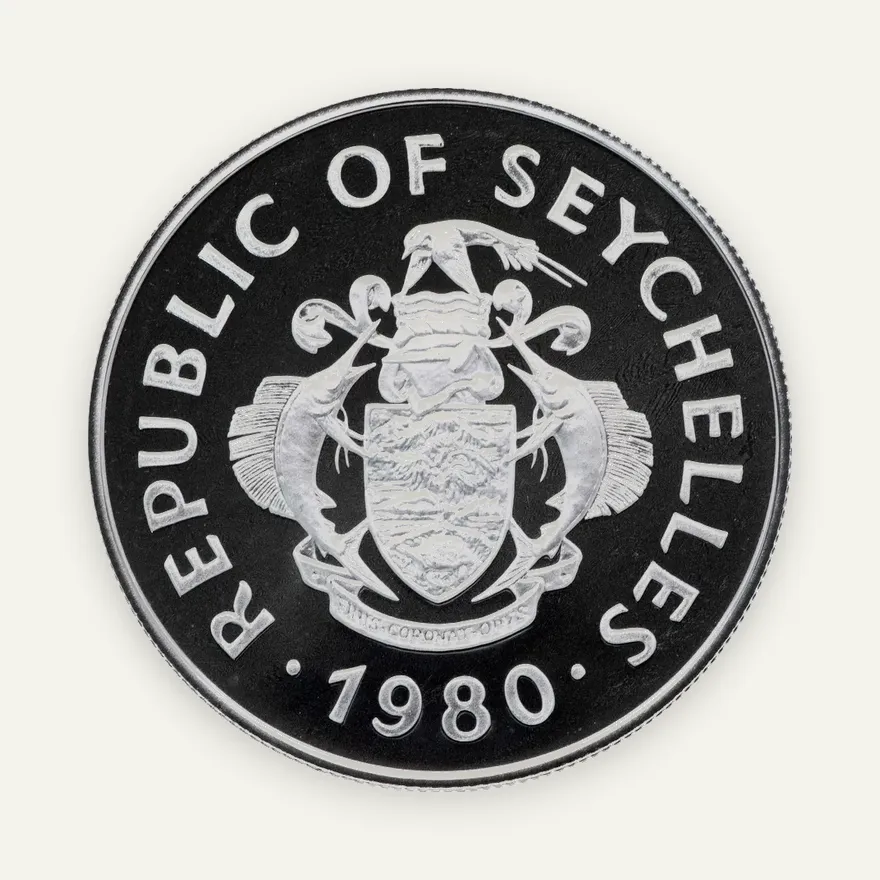 Сейшельские острова 50 рупий 1980 "Всемирный год детей", реверс