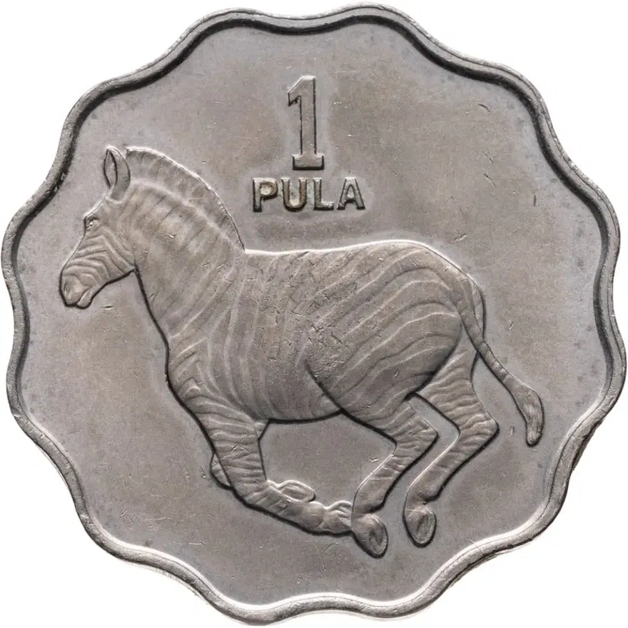 Ботсвана 1 пула (pula) 1977