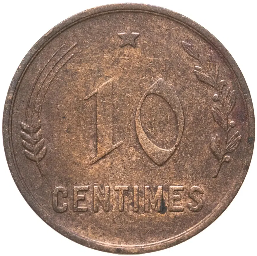 Люксембург 10 сантимов (centimes) 1930