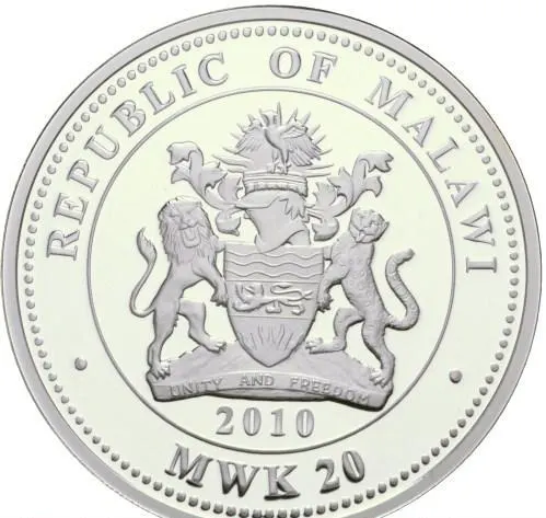 Малави 20 квач (kwacha) 2010  дворцы Санкт-Петербурга - Павловск