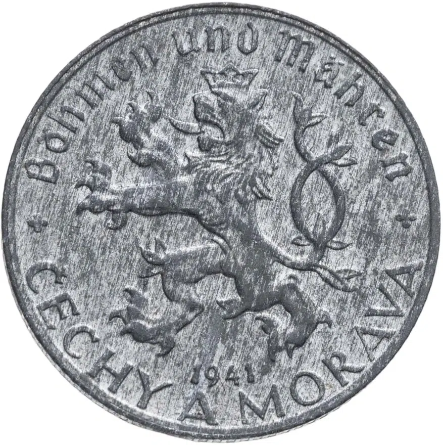 Богемия и Моравия 50 геллеров (heller) 1941