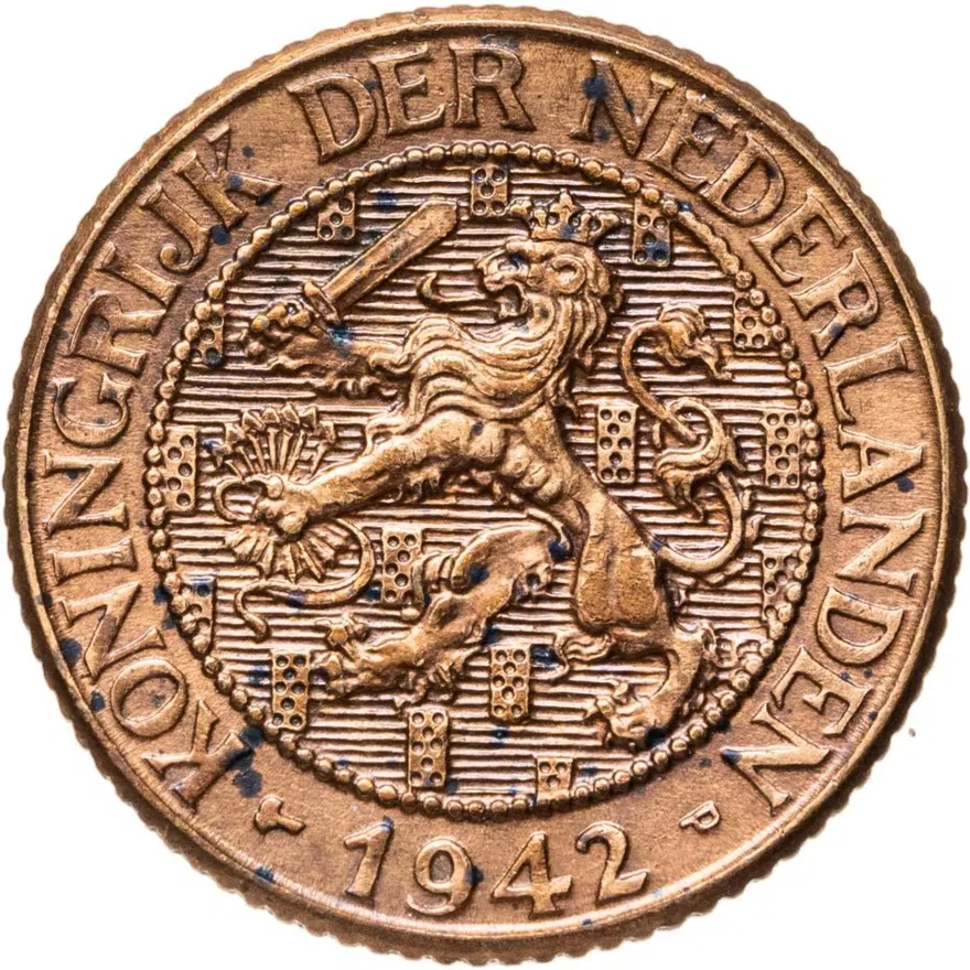 Кюрасао и Суринам 1 цент (cent) 1942, Голландские заморские территории в годы Второй Мировой войны